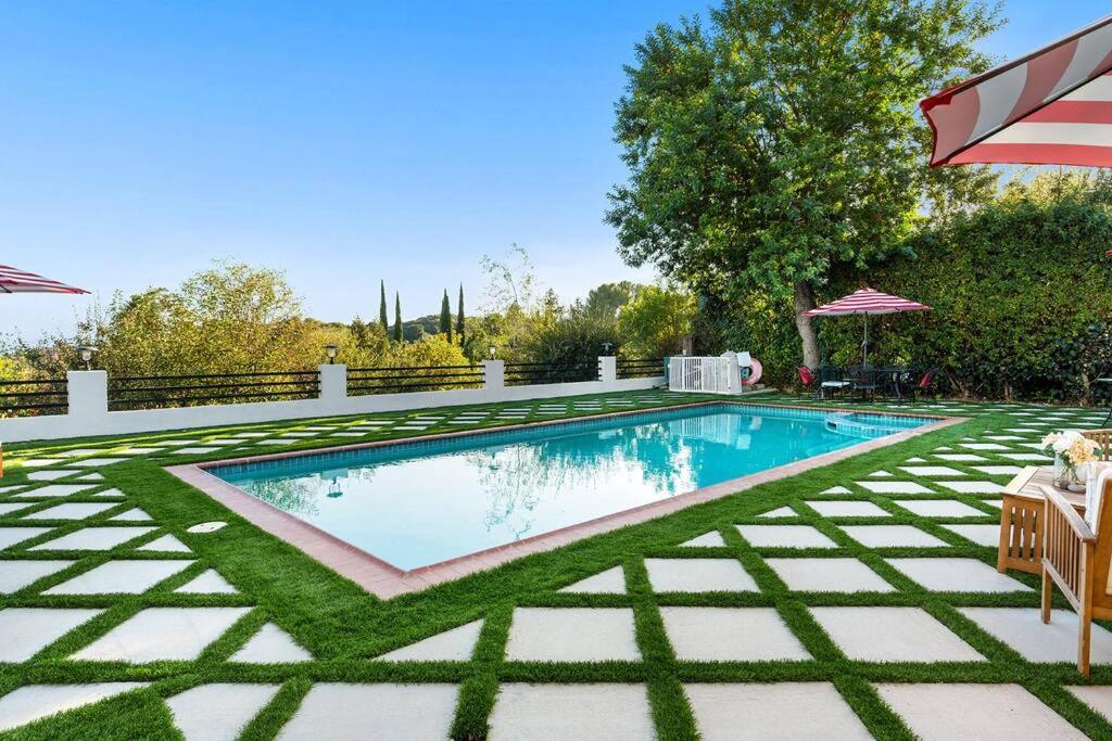 Villa Luxury 4BD in Topanga Oasis with Pool, Spa and Cabana Los Angeles Exterior foto