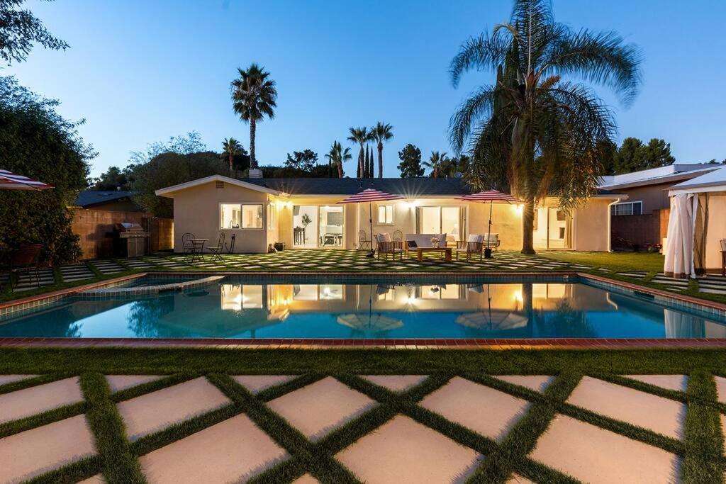 Villa Luxury 4BD in Topanga Oasis with Pool, Spa and Cabana Los Angeles Exterior foto