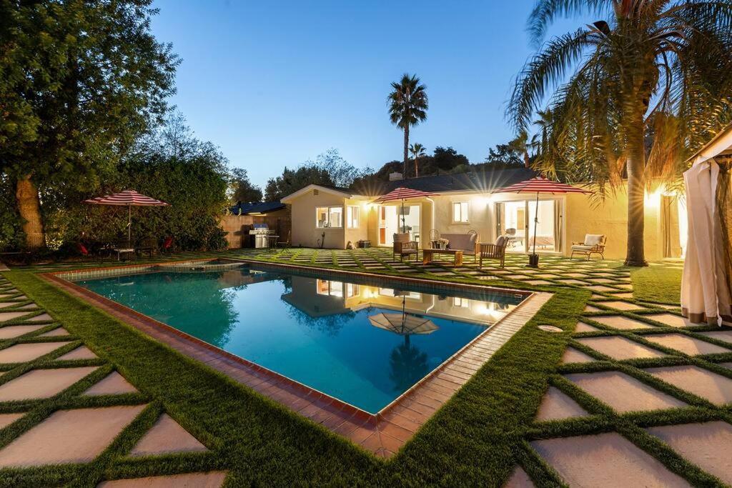 Villa Luxury 4BD in Topanga Oasis with Pool, Spa and Cabana Los Angeles Exterior foto